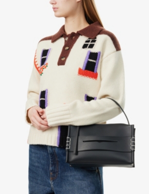 JW ANDERSON: The Loafer Leather Shoulder Bag
