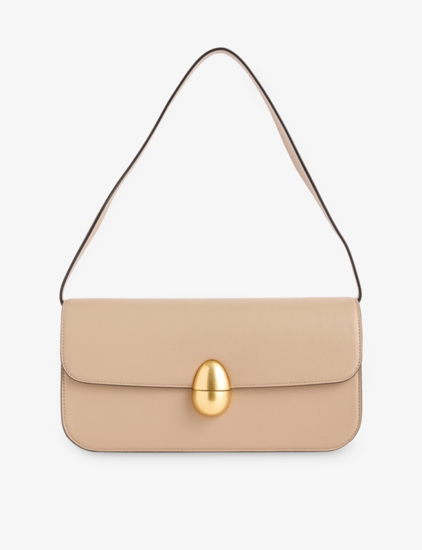 Phoenix Baguette Leather Shoulder Bag