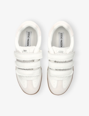 STEVE MADDEN: Daybreak Leather Low-Top Trainers