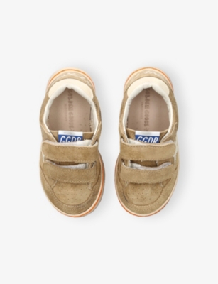 GOLDEN GOOSE: Kids' Ballstar Suede Low-Top Trainers