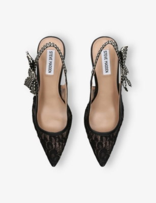 STEVE MADDEN: Ensemble Lace Heeled Pumps