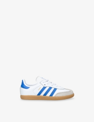 ADIDAS: Kids' Samba OG Leather Low-Top Trainers