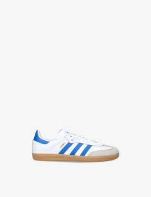 ADIDAS: Kids' Samba OG Leather Low-Top Trainers