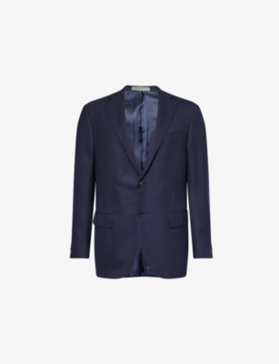CORNELIANI: Notched-Lapel Regular-Fit Wool Jacket