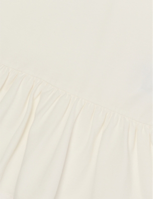 Logo-Embroidered Cotton-Pique Polo Dress 4-14 Years
