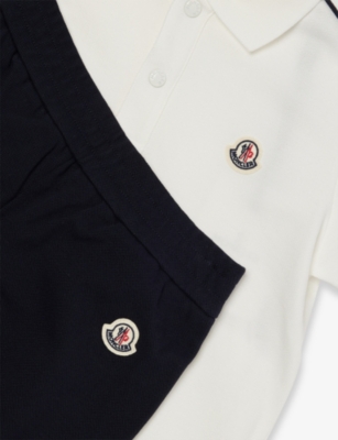 Logo-Embroidered Cotton Polo Shirt and Shorts Set 4-6 Years