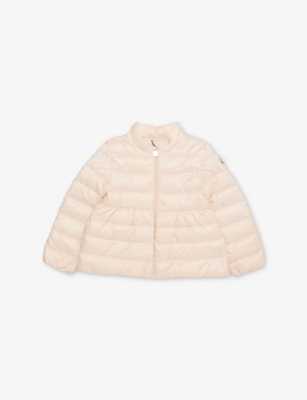 MONCLER: Joelle funnel-neck padded-shell jacket 12 months - 3 years