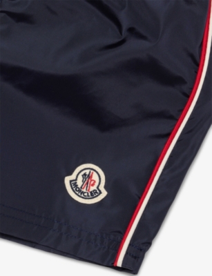 MONCLER: Logo-Patch Swim Shorts 12 months- 3 years