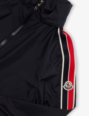 MONCLER: Nikki Logo-Patch Woven Track Jacket 4-14 years