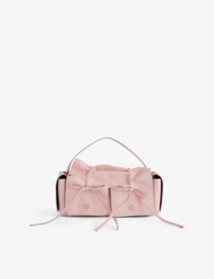 ACNE STUDIOS: Multipocket Lux Leather Shoulder Bag