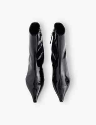 AEYDE: Roe Leather Ankle Boots 2.4''