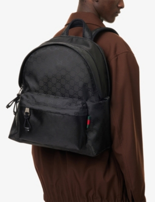 GUCCI: GG Medium Woven Backpack