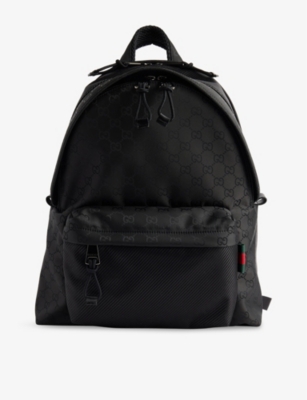 GUCCI: GG Medium Woven Backpack