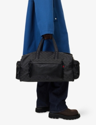 GUCCI: GG Large Woven Duffle Bag
