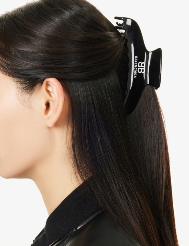 Holli Rhinestone-Embellished Acetate Hair Clip