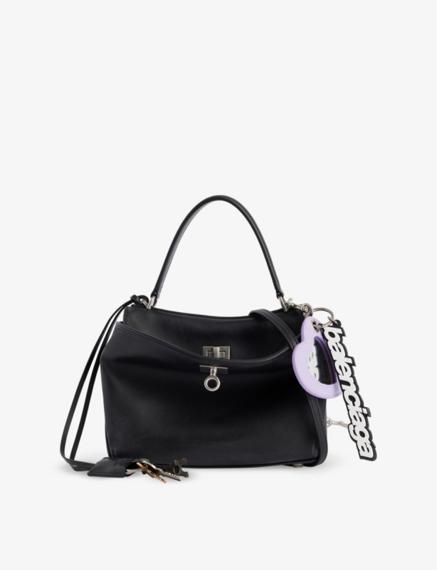 Rodeo Small Leather Top-Handle Bag