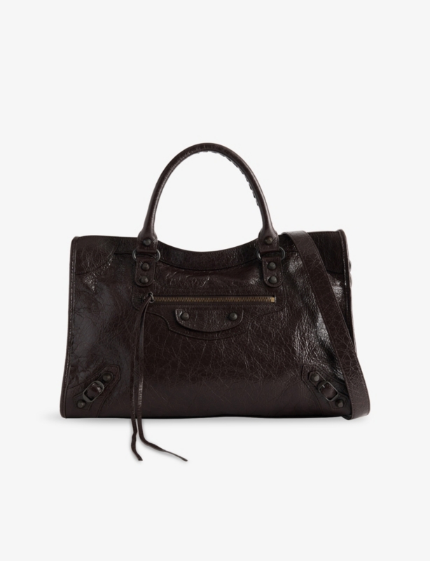 Le City Medium Leather Top-Handle Bag