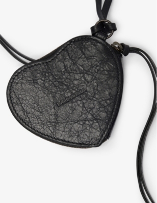 BALENCIAGA: Le City Leather Zipped Pouch