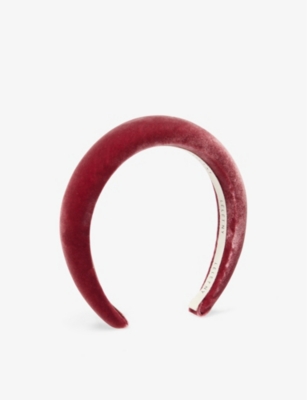 LELET NY: Heloise padded velvet headband