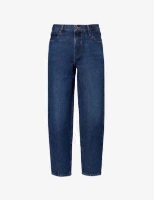 FRAME: The Candle Tapered-Leg Mid-Rise Jeans