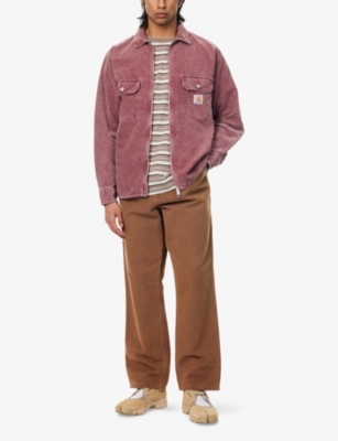 CARHARTT WIP: Corduroy Patch-Pocket Cotton Shirt Jacket
