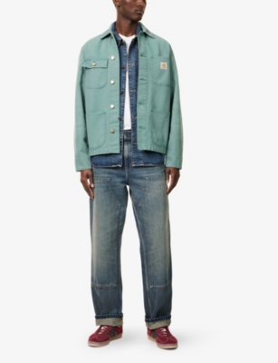 CARHARTT WIP: Michigan Patch-Pockets Relaxed-Fit Cotton-Canvas Jacket