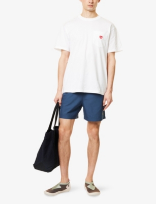 CARHARTT WIP: Chase Logo-Embroidery Swim Trunks