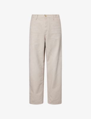 CARHARTT WIP: Single Knee Straight-Leg Relaxed-Fit Cotton Trousers