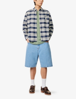 CARHARTT WIP: Brandon Five-Pockets Denim Shorts