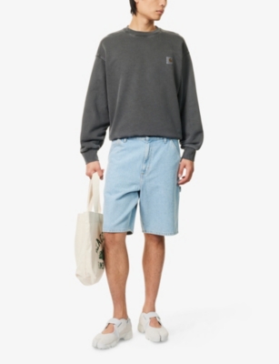 CARHARTT WIP: Nelson Crewneck Cotton-Jersey Sweatshirt