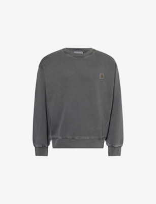 CARHARTT WIP: Nelson Crewneck Cotton-Jersey Sweatshirt