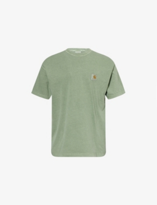 CARHARTT WIP: Nelson Crewneck Cotton-Jersey T-Shirt