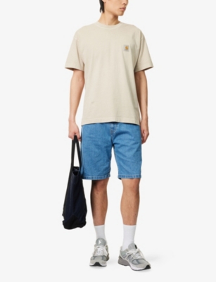 CARHARTT WIP: Nelson Crewneck Cotton-Jersey T-Shirt