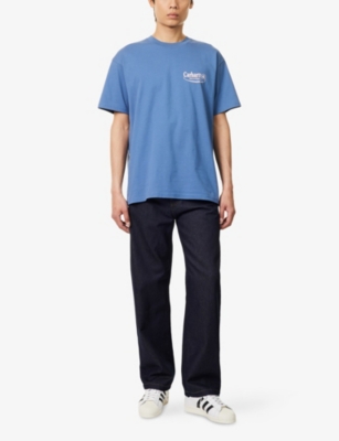 CARHARTT WIP: Catalogue Printed Cotton-Jersey T-Shirt