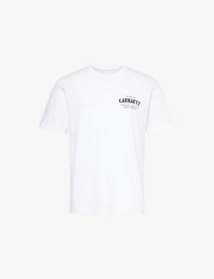 CARHARTT WIP: Catalogue Printed Cotton-Jersey T-Shirt