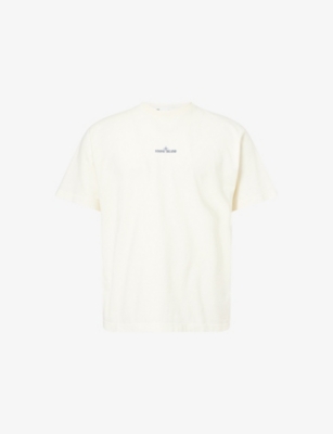 STONE ISLAND: Regular-Fit Crewneck Cotton-Jersey T-shirt