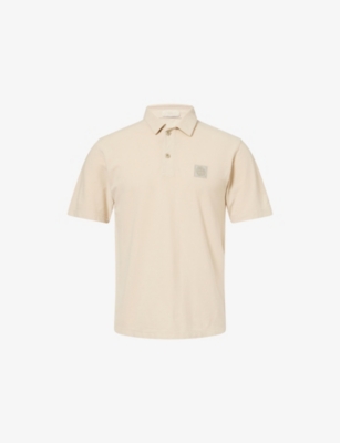 STONE ISLAND: Ghost Short-Sleeve Cotton-Jersey Polo Shirt
