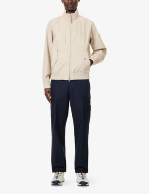 STONE ISLAND: Ghost Multi-Pockets Straight-Leg Cotton-Canvas Trousers