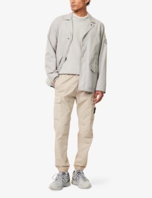 STONE ISLAND: Ghost Weatherproof Cotton-Canvas Jacket