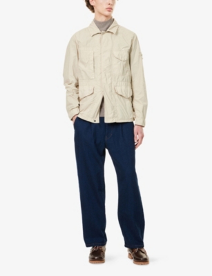 STONE ISLAND: Ghost Stand-Collar Woven Field Jacket