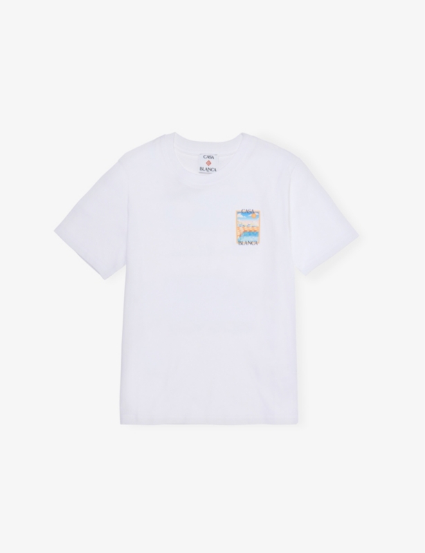 Surreal Pool brand-print cotton-jersey T-shirt 5-14 years