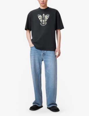 ALLSAINTS: Chrysalypse graphic-print cotton T-shirt