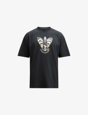 ALLSAINTS: Chrysalypse graphic-print cotton T-shirt