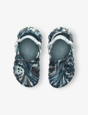 CROCS: Echo Marbled Woven Clogs