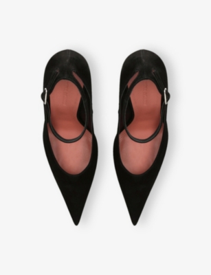 AMINA MUADDI: Anok 105 Suede Courts