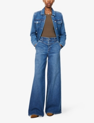 PAIGE: Cameron Wide-Leg Denim Jeans