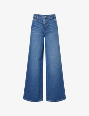 PAIGE: Cameron Wide-Leg Denim Jeans