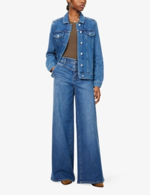 PAIGE: Rowan Mid-Wash Denim Jacket