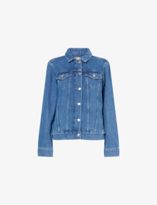 PAIGE: Rowan Mid-Wash Denim Jacket