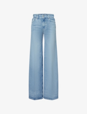 PAIGE: Sasha Wide-Leg Denim Jeans